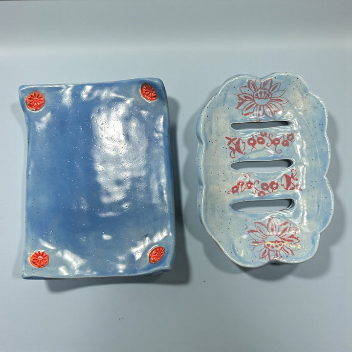 2 Piece Soap or Sponge Holder