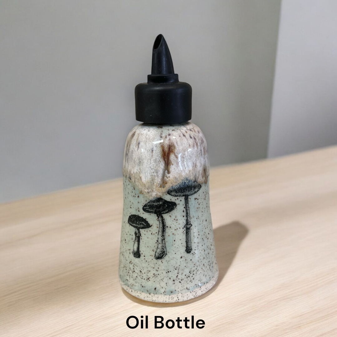 Mushroom Oil Bottle